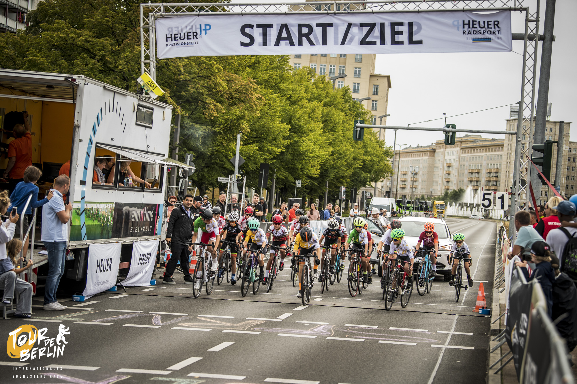 Tour de Berlin - Internationales Youngsters Race - Tourbericht von Marc Benkert - sponsored by Heuer Präzisionsteile